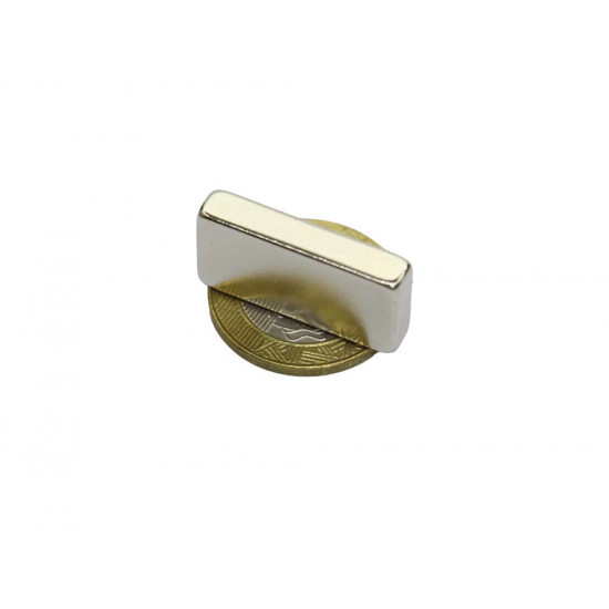Ímã de neodímio bloco 30 x 15 x 6 mm - N42